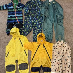 Kids Rainsuits and Rain Pants (prices vary)