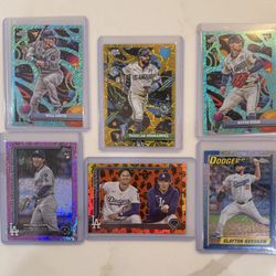 Los Angeles Dodgers Exclusive Lot (6) Hernandez /50 Smith /199 Ryan /199 See Pic