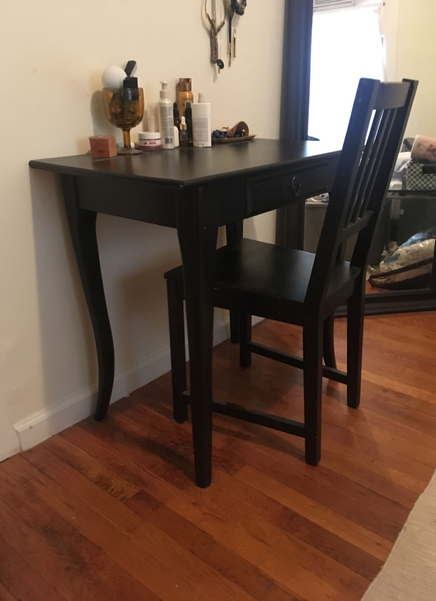 Vanity/small desk with chair