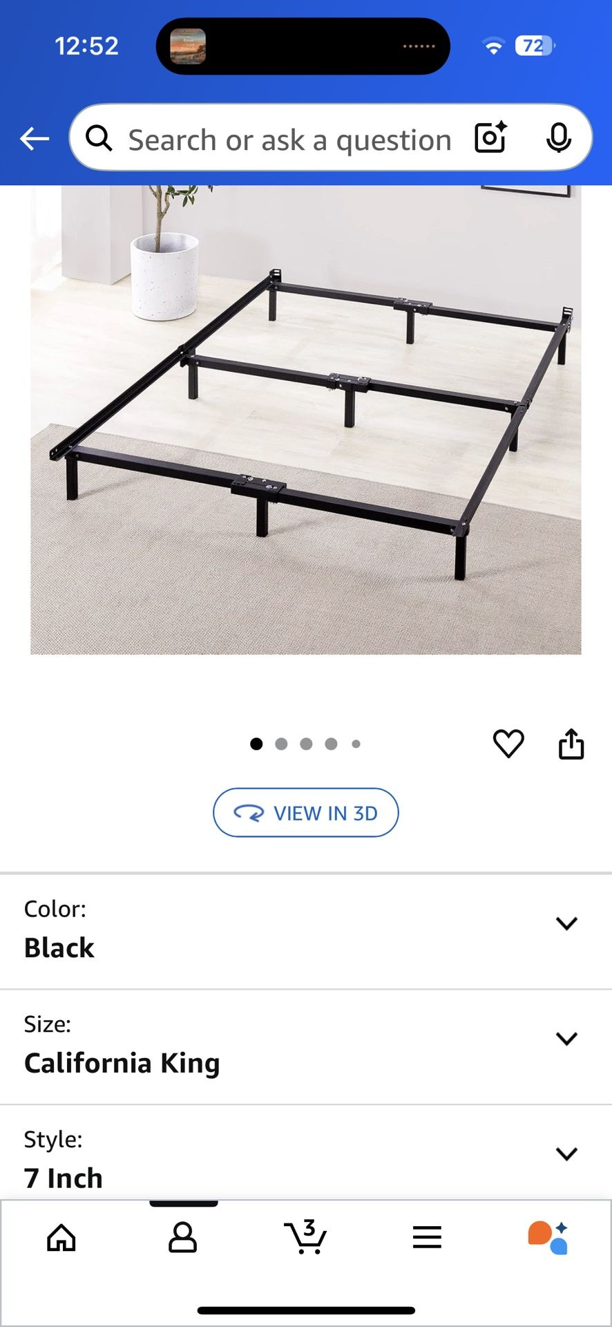 Cal King Bed Frame