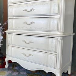 Gorgeous Tall Solid Wood Chest 
