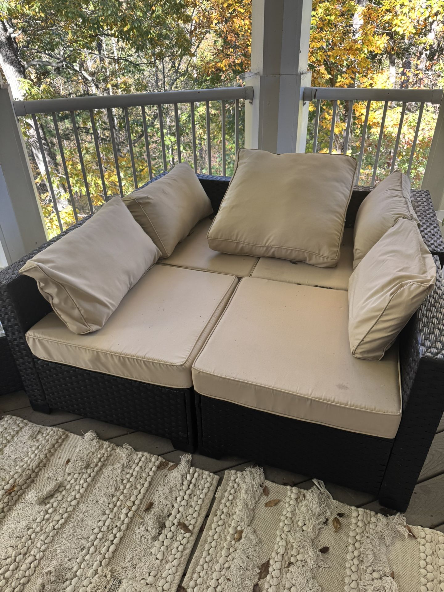 Wicker Outdoor Modular Patio Set/Furniture