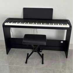 Korg B2SP Portable Digital Piano with 88-Key Full Size Weighted Keyboard, Built-in Speakers