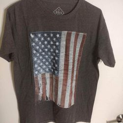 USA flag T-Shirt Size Large 