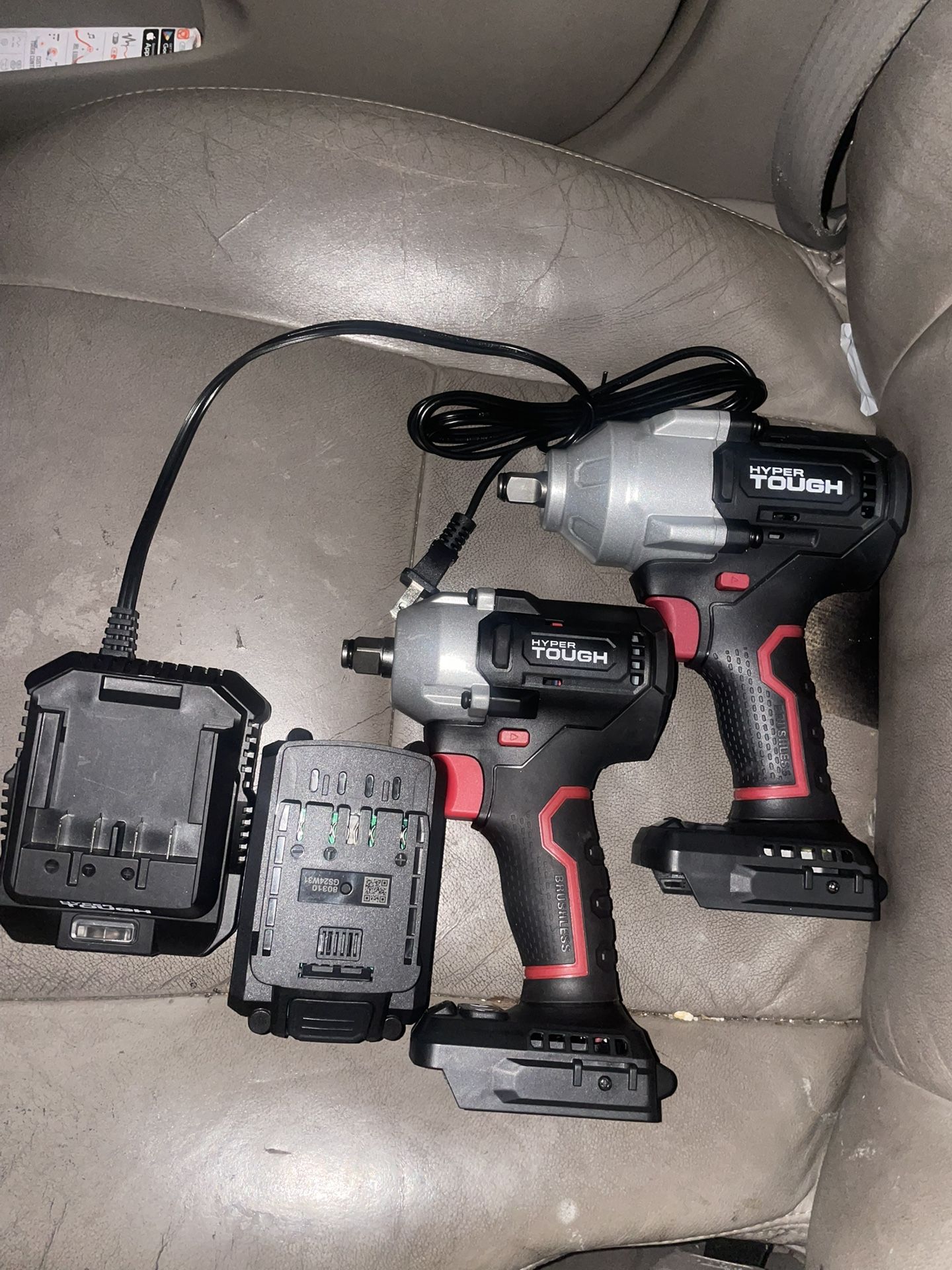 2 Impact Wrench Lithium Battery +Charger