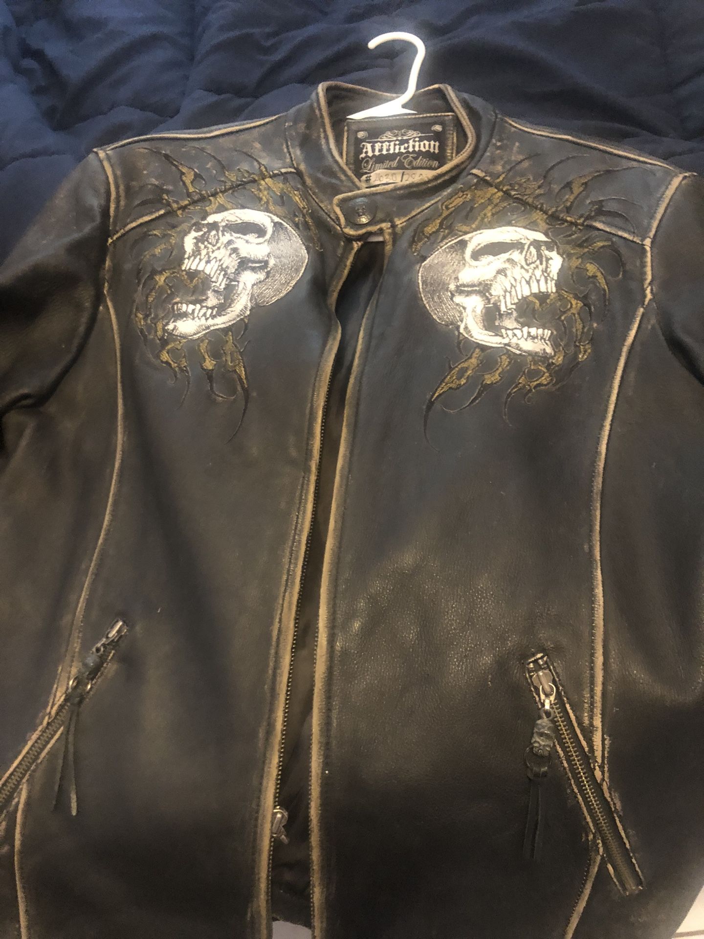 Leather jacket