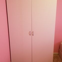 White storage closet