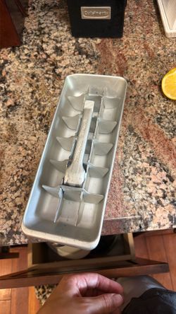 Magic touch ice cube tray vintage