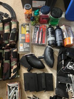 Air soft paint ball equipment