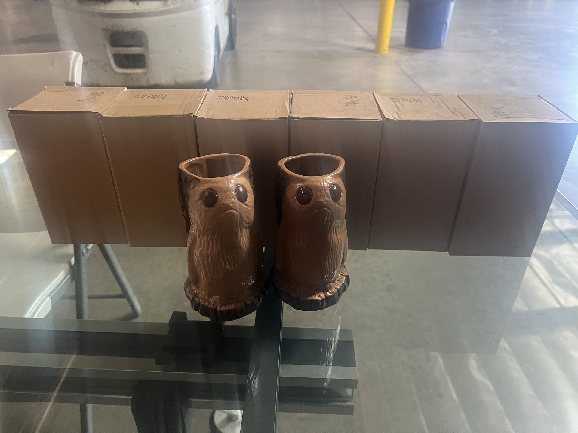 1st Edition Disneyland Star Wars Porg Ceramic mug