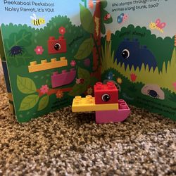 Duplo Lego animal set with book