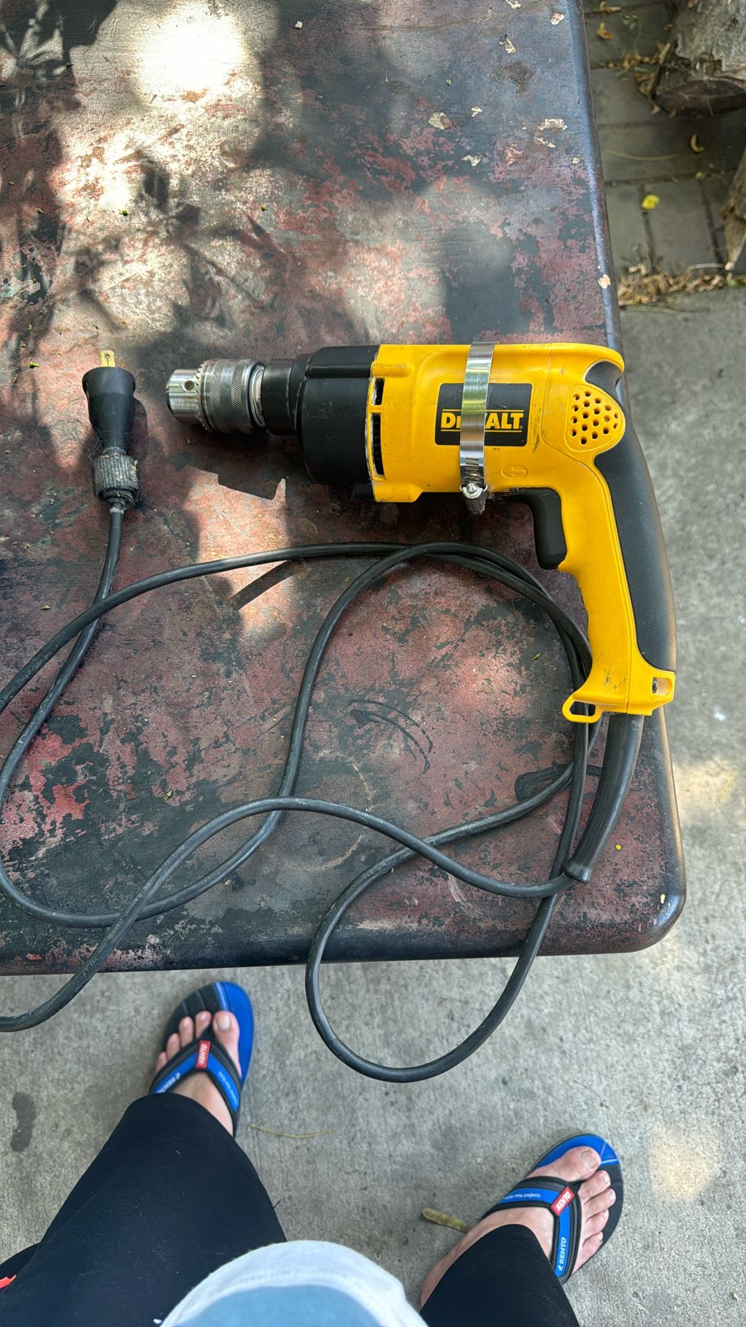 Dewalt Hammer drill Corded Works Good