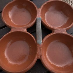 Platos De Barro Para Salsas