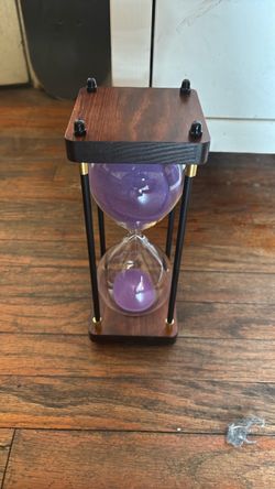 Hour Sand Glass Purple