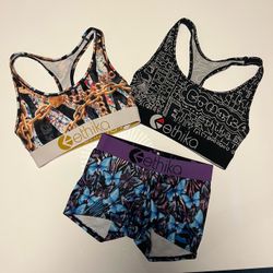 ETHIKA Girls Sports Bras & Boyshorts ($8)