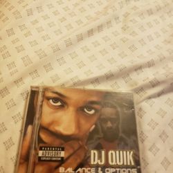 DJ Quik Balance And Options 