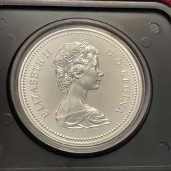 1 Canadian Parliament Centennial Silver Dollar Proof Like Coin