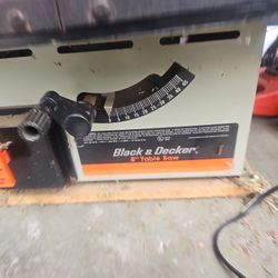 Black & Decker Table SAW 8'