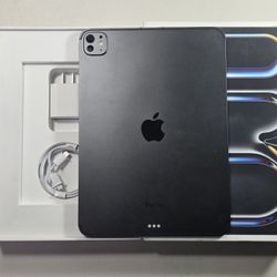 Apple iPad Pro 11" M4 256GB Unlocked ~ 100% Battery Health
