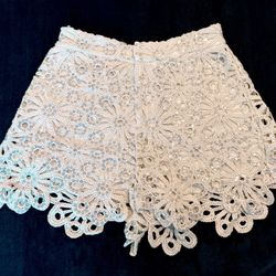 Maje Overlay Lace Skirt MSRP: $385
