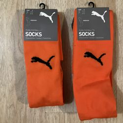 2 Pair puma Football Socks And 1 Puma Dry-cell T Shirt Size M