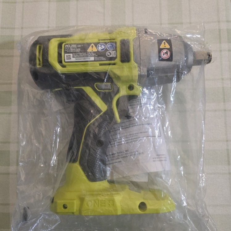 Ryobi PCL265 18V ONE+ Cordless 1/2 in. Impact Wrench 