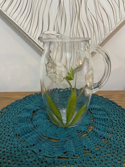 Cottage Tulip Juice Picher 7"