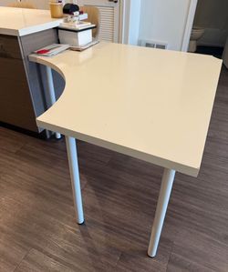 Ikea Corner Desk White Linnmon