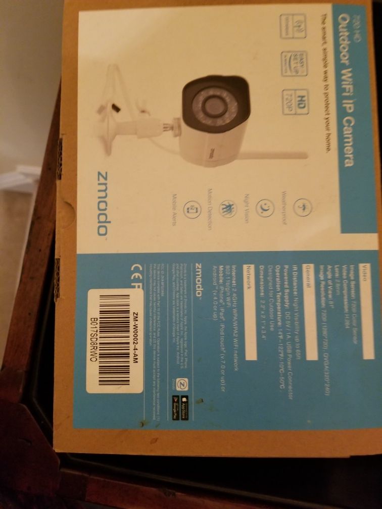 Indoor outdoor security camera