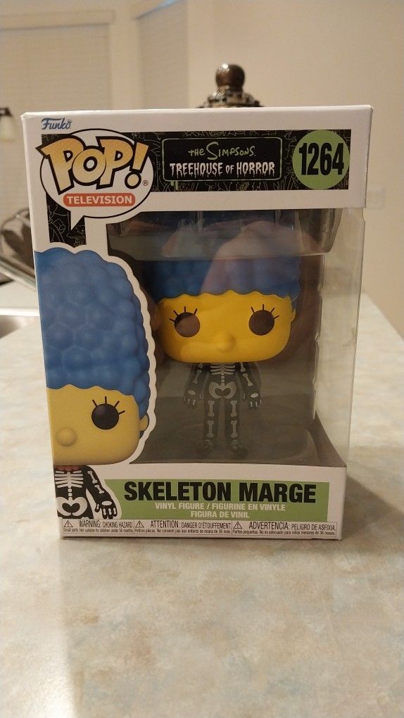 Skeleton Marge Pop TOY