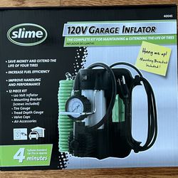 Slime 120V Garage Inflator