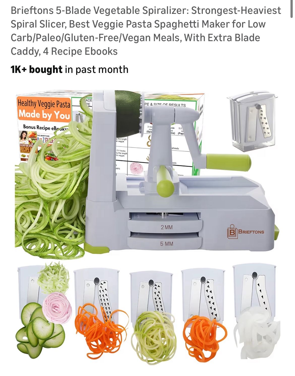 Vegetable Spiralizer