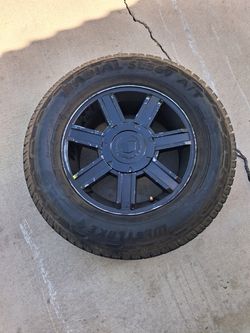 7 Spoke Black Rim