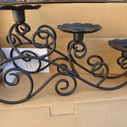 Pair of Metal Candle Holder 