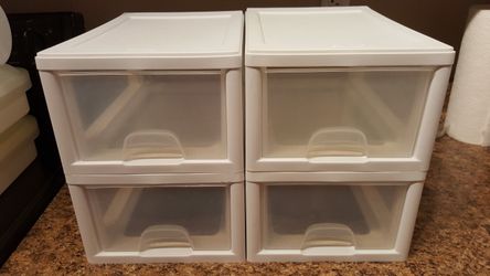 Sterilite 4 Drawers Stackable