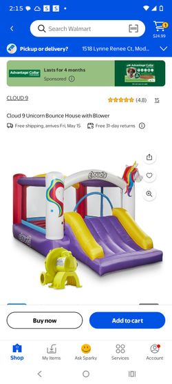 Toddler jumper inflatable