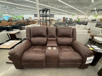 St John Reclining Loveseat ( Brown) 
