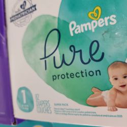 82Ct - PAMPERS Pure Size 1