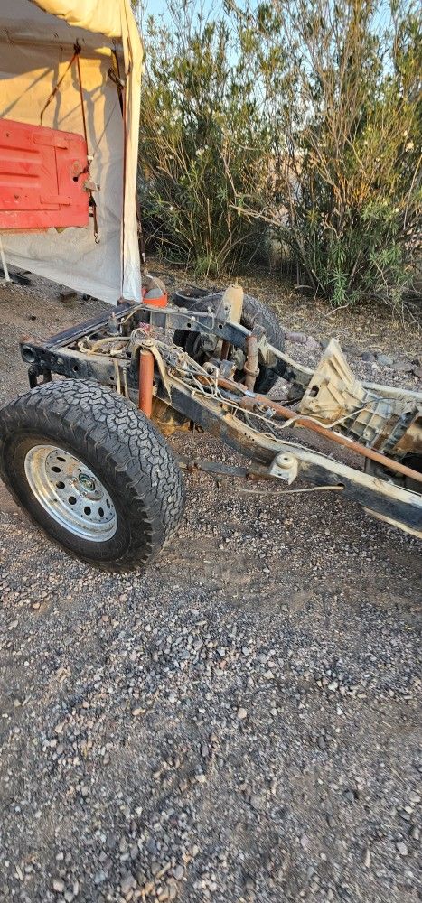 Jeep Yj Rolling Frame Chassis
