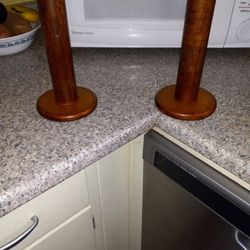 Wood Candle Holders 