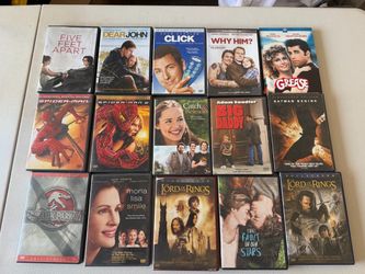 Lot of 15 DVD Movies