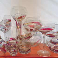 Decorative Stain Glass Wear Set