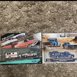 Bundle (2) 1:64 Team Transport/tow & go