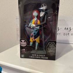Halloween-Jack & Sally 7” Vinyl Figure