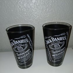 2 Jack Daniels Glasses