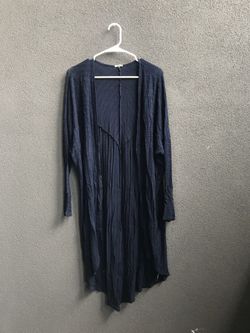Navy blue cardigan Size S
