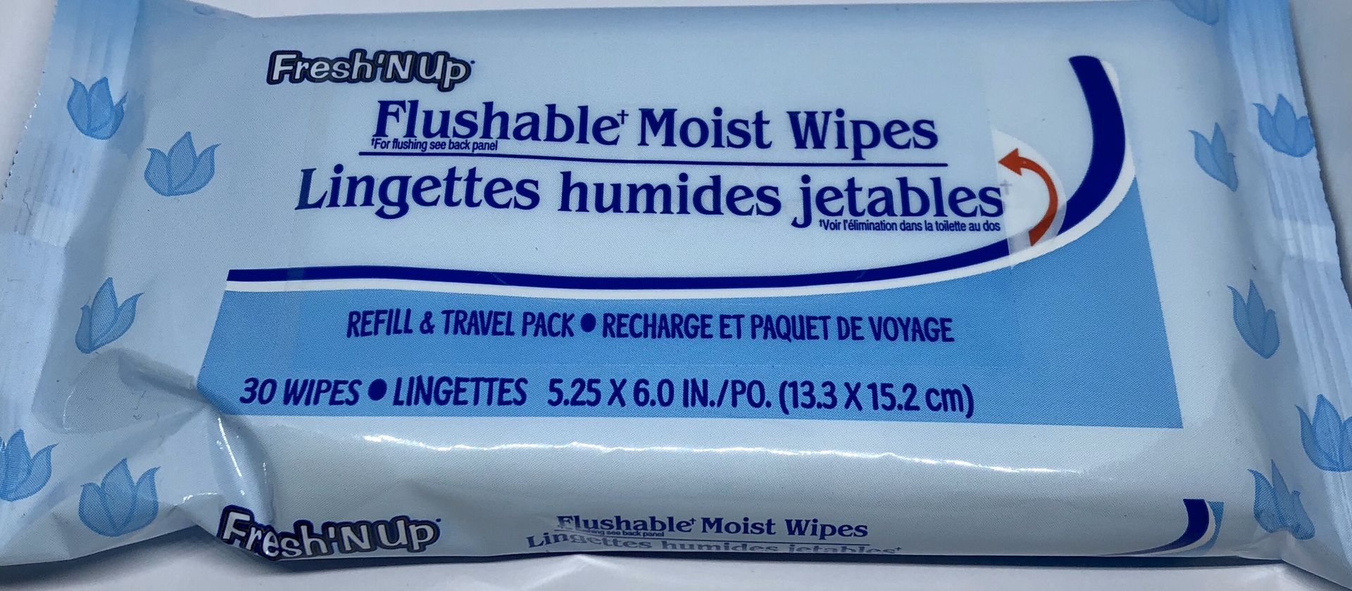 Fresh 'N Up Flushable Moist Wipes 2pk 30ct. for Sale in Greenfield, WI