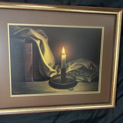 VTG- Windberg Art, Double Matted/ framed 