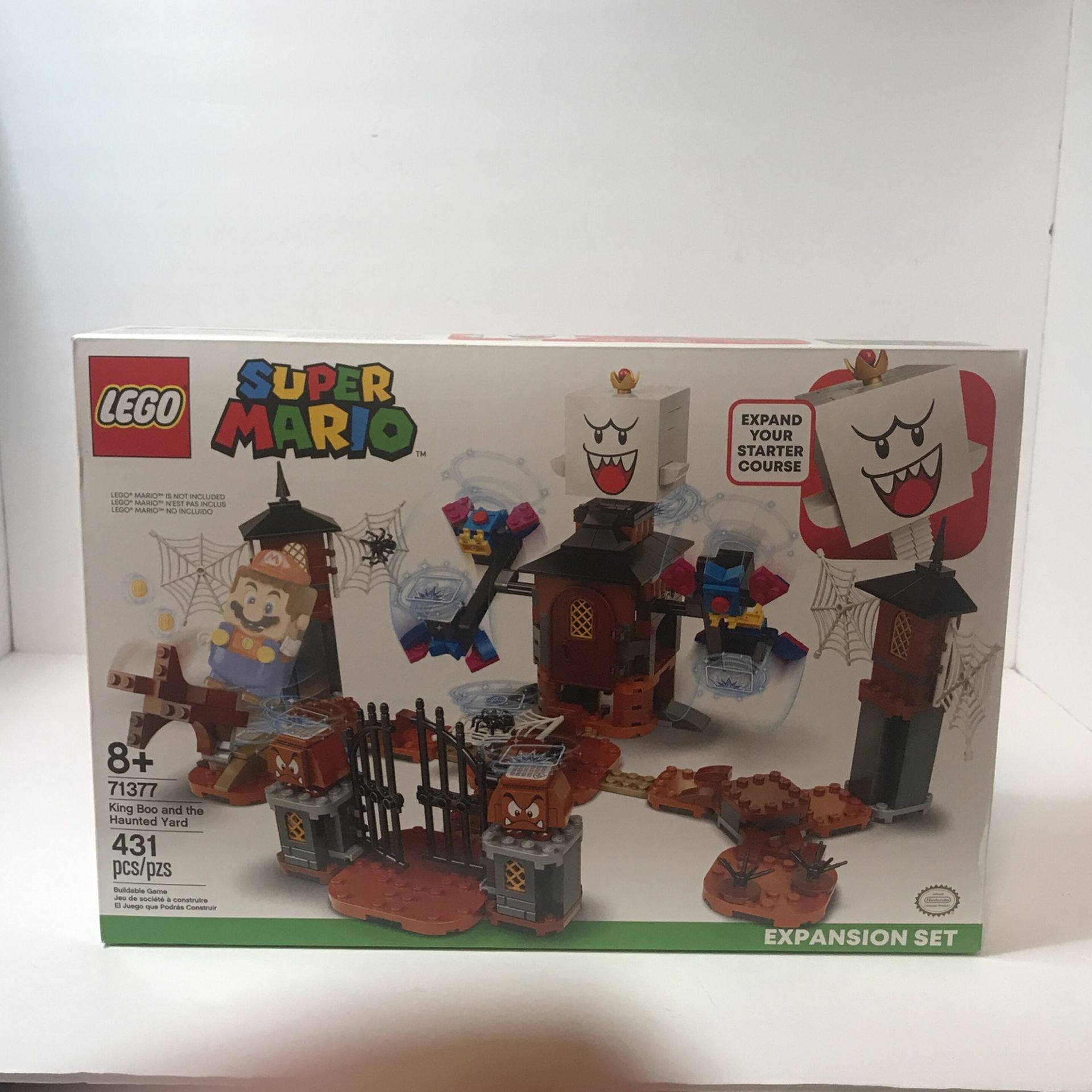Lego Super Mario King Boo and the Haunted Yard 71377 Retired