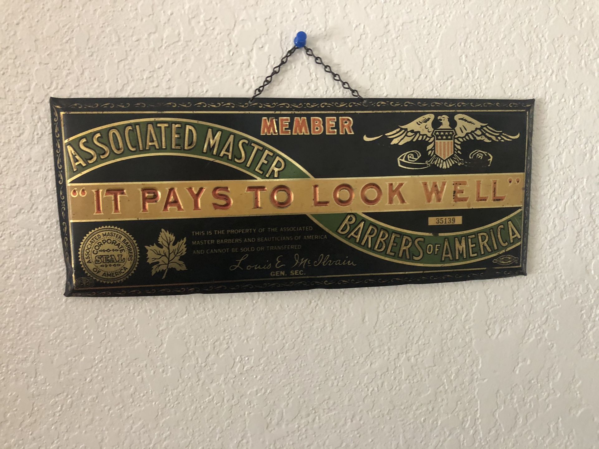 Barber Sign